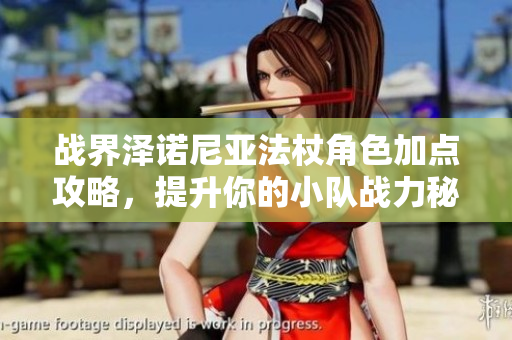 战界泽诺尼亚法杖角色加点攻略，提升你的小队战力秘诀分享