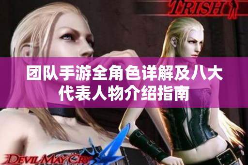 团队手游全角色详解及八大代表人物介绍指南