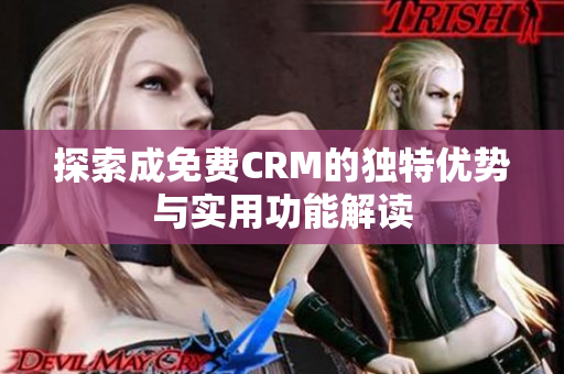 探索成免费CRM的独特优势与实用功能解读