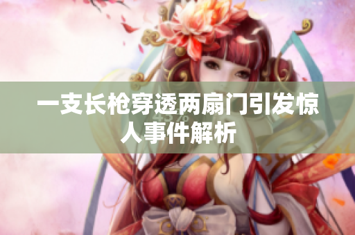 一支长枪穿透两扇门引发惊人事件解析