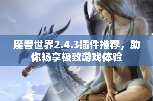魔兽世界2.4.3插件推荐，助你畅享极致游戏体验