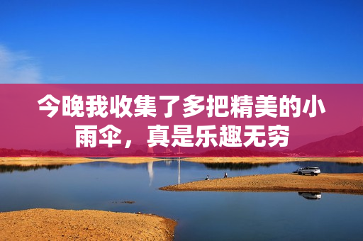 今晚我收集了多把精美的小雨伞，真是乐趣无穷