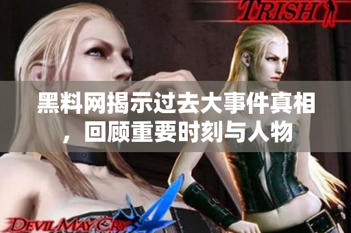 黑料网揭示过去大事件真相，回顾重要时刻与人物