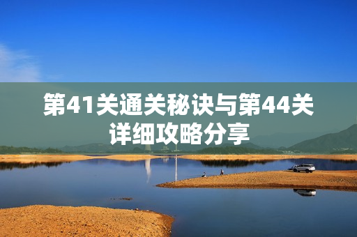 第41关通关秘诀与第44关详细攻略分享
