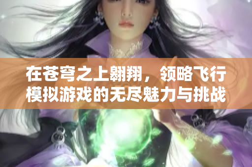 在苍穹之上翱翔，领略飞行模拟游戏的无尽魅力与挑战