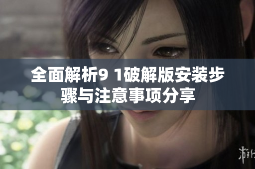 全面解析9 1破解版安装步骤与注意事项分享