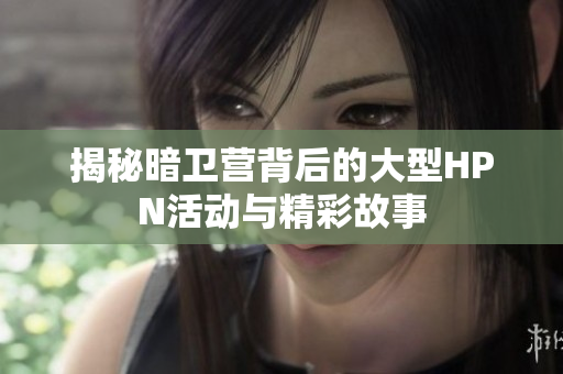 揭秘暗卫营背后的大型HPN活动与精彩故事