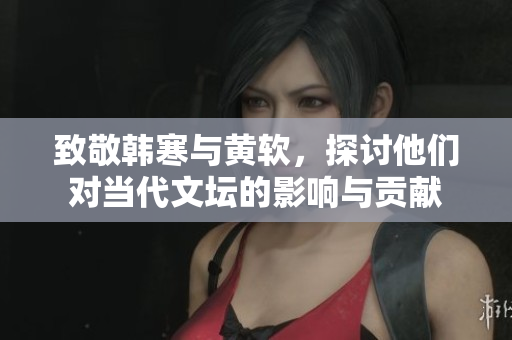 致敬韩寒与黄软，探讨他们对当代文坛的影响与贡献