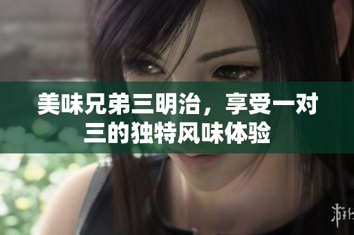 美味兄弟三明治，享受一对三的独特风味体验