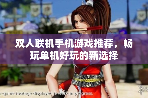 双人联机手机游戏推荐，畅玩单机好玩的新选择