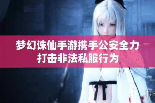梦幻诛仙手游携手公安全力打击非法私服行为
