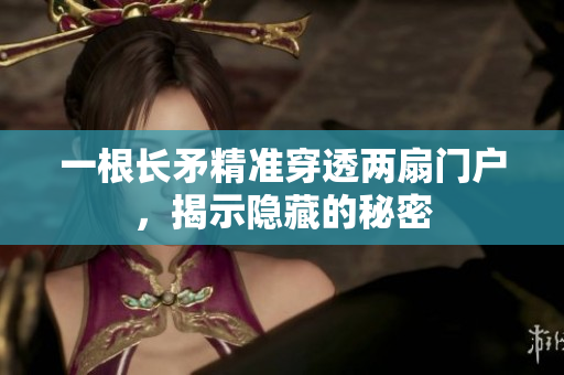 一根长矛精准穿透两扇门户，揭示隐藏的秘密