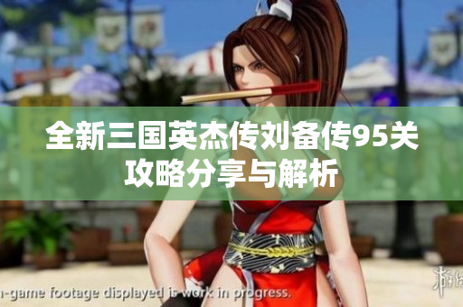 全新三国英杰传刘备传95关攻略分享与解析