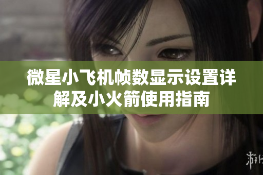 微星小飞机帧数显示设置详解及小火箭使用指南