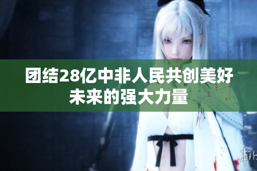 团结28亿中非人民共创美好未来的强大力量