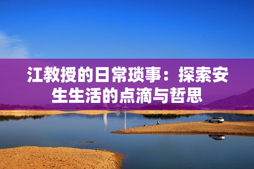 江教授的日常琐事：探索安生生活的点滴与哲思