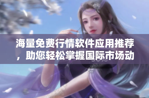 海量免费行情软件应用推荐，助您轻松掌握国际市场动态