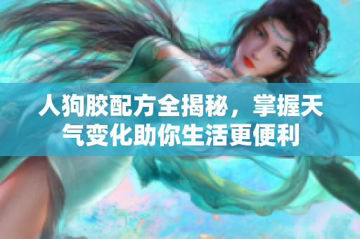人狗胶配方全揭秘，掌握天气变化助你生活更便利