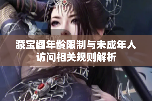 藏宝阁年龄限制与未成年人访问相关规则解析