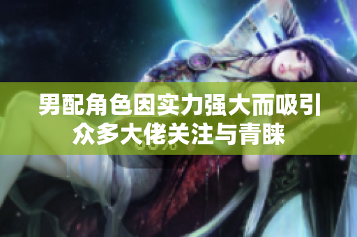 男配角色因实力强大而吸引众多大佬关注与青睐
