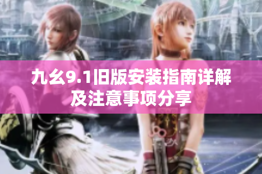 九幺9.1旧版安装指南详解及注意事项分享