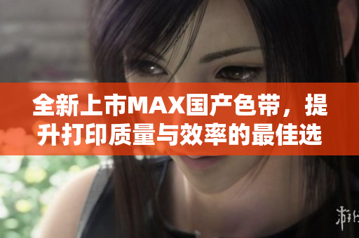 全新上市MAX国产色带，提升打印质量与效率的最佳选择