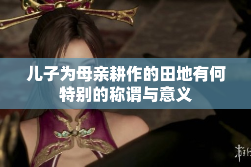 儿子为母亲耕作的田地有何特别的称谓与意义