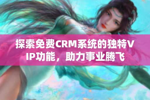 探索免费CRM系统的独特VIP功能，助力事业腾飞