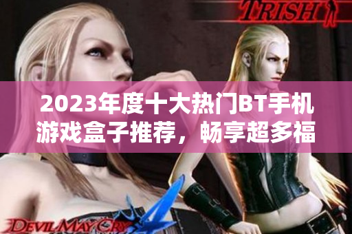 2023年度十大热门BT手机游戏盒子推荐，畅享超多福利体验
