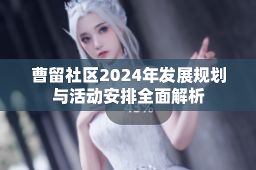 曹留社区2024年发展规划与活动安排全面解析