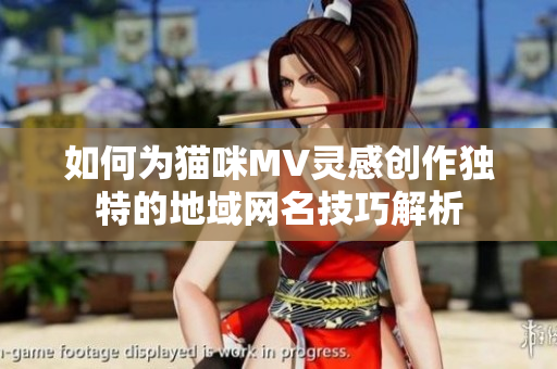 如何为猫咪MV灵感创作独特的地域网名技巧解析