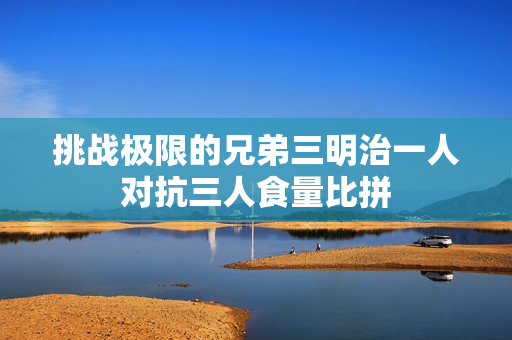 挑战极限的兄弟三明治一人对抗三人食量比拼