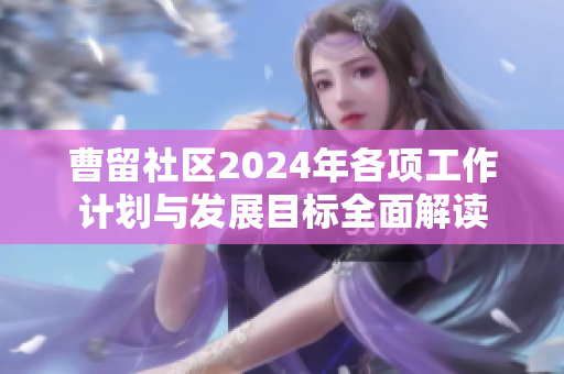 曹留社区2024年各项工作计划与发展目标全面解读