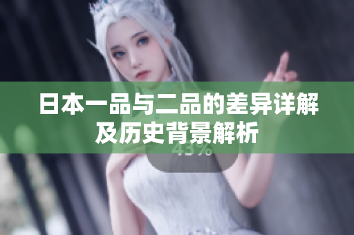 日本一品与二品的差异详解及历史背景解析