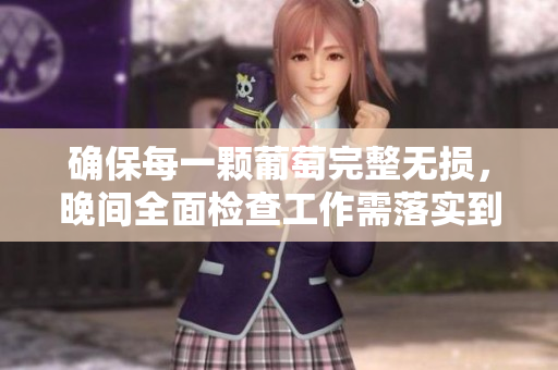 确保每一颗葡萄完整无损，晚间全面检查工作需落实到位