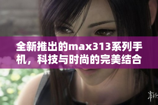 全新推出的max313系列手机，科技与时尚的完美结合