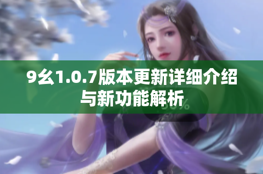 9幺1.0.7版本更新详细介绍与新功能解析