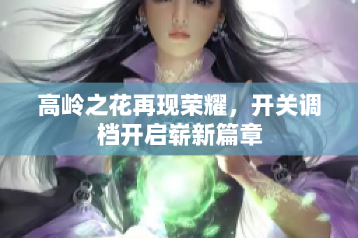 高岭之花再现荣耀，开关调档开启崭新篇章