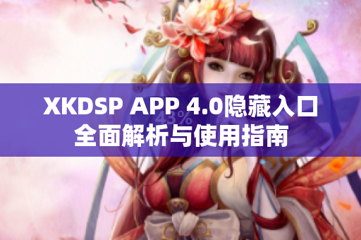 XKDSP APP 4.0隐藏入口全面解析与使用指南