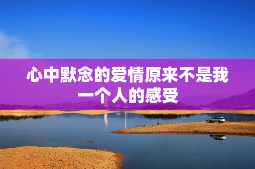 心中默念的爱情原来不是我一个人的感受