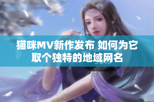 猫咪MV新作发布 如何为它取个独特的地域网名