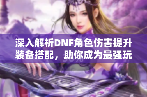 深入解析DNF角色伤害提升装备搭配，助你成为最强玩家！