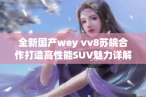 全新国产wey vv8苏皖合作打造高性能SUV魅力详解
