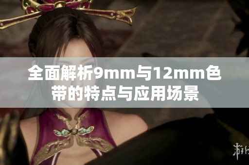 全面解析9mm与12mm色带的特点与应用场景