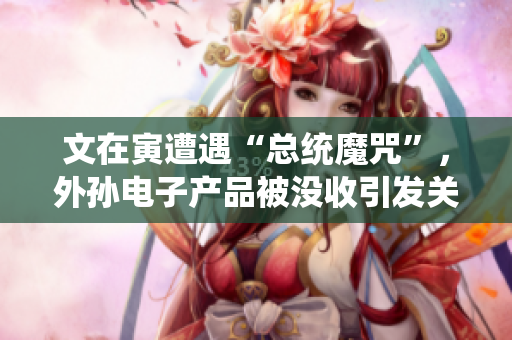 文在寅遭遇“总统魔咒”，外孙电子产品被没收引发关注