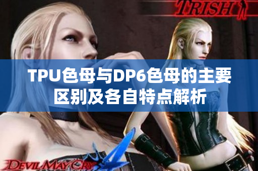 TPU色母与DP6色母的主要区别及各自特点解析