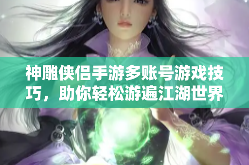 神雕侠侣手游多账号游戏技巧，助你轻松游遍江湖世界